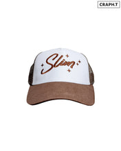 Load image into Gallery viewer, Slim &quot;Brown (Canvas)&quot; Trucker Hat
