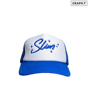 Load image into Gallery viewer, Slim &quot;Royal Blue&quot; Trucker Hat
