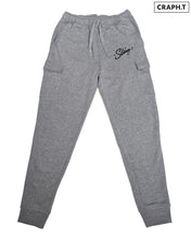 Load image into Gallery viewer, Slim &quot;Grey&quot; Cargo Joggers
